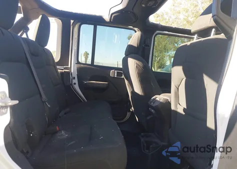 2021 Jeep Wrangler Unlimited Sport Altitude 4X4 z USA, uszkodzony, nr VIN 1C4HJXDG3MW506151